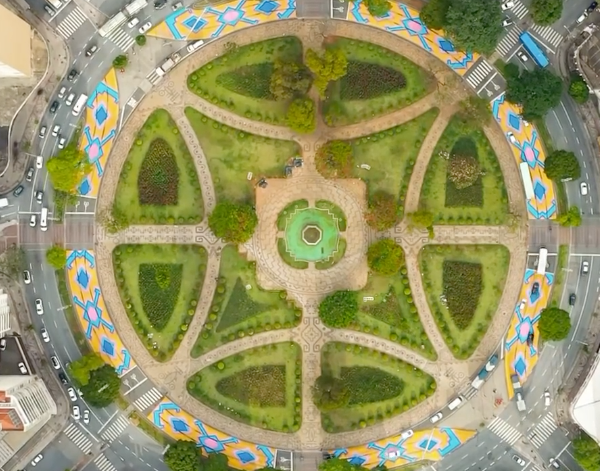 CONFIRA A PINTURA DO PROJETO CURA NA ENTORNO DA PRAÇA RAUL SOARES